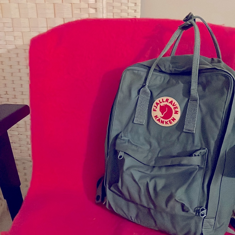 I loved this backpack! Perfect for hiking and taking laptop to a cafe.